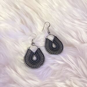 Sundance Catalog Silver Earrings